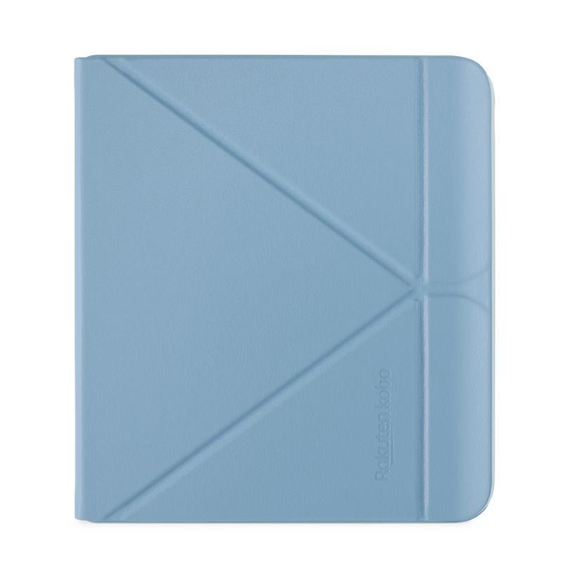 LECTOR E READER KOBO LIBRA COLOUR NEGRO CON FUNDA PREMIUM SLEEPCOVER AZUL - 6
