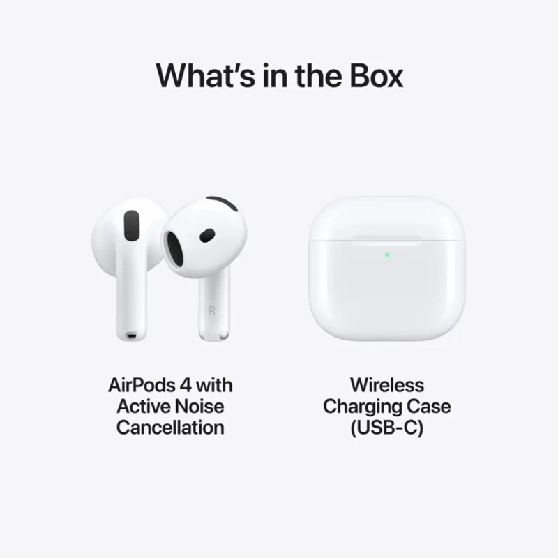 AUDIFONO INALAMBRICO AIRPODS 4 CON CANCELACION DE RUIDO BLANCO - 6