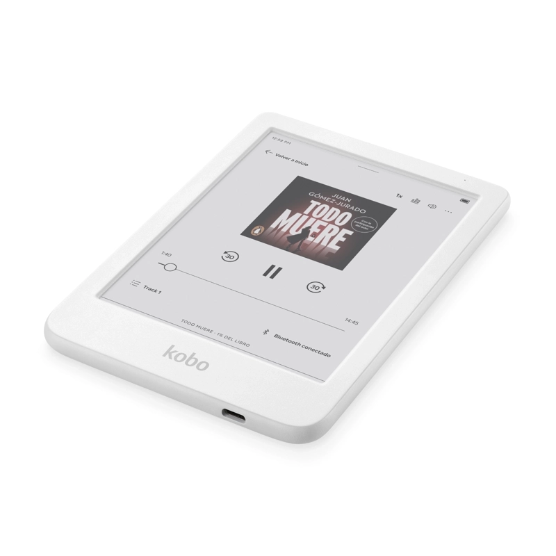LECTOR E READER KOBO CLARA COLOUR HD 6' WATERPROOF 16GB BLANCO - 6