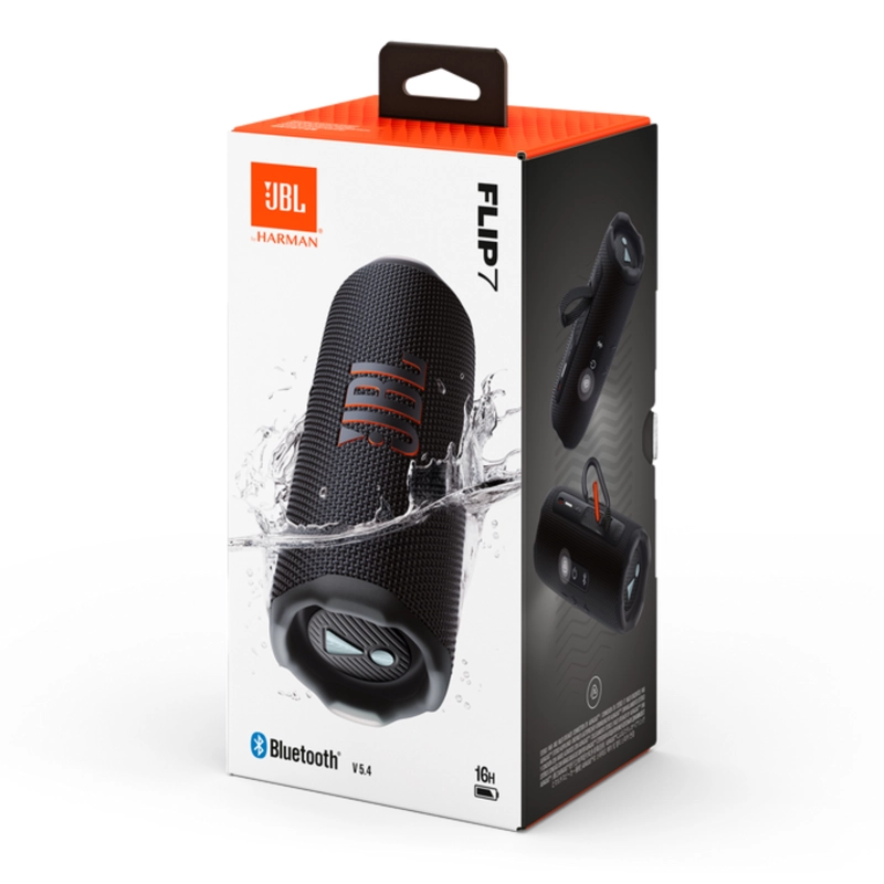 PARLANTE BLUETOOTH JBL FLIP 7 EN COLOR NEGRO - 2