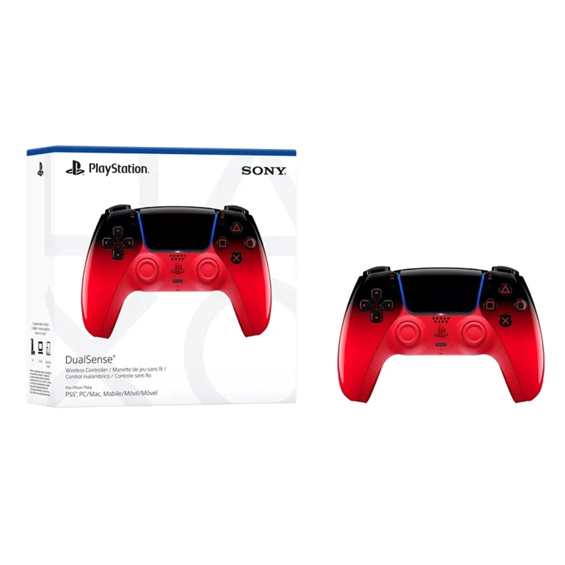 CONTROL INALAMBRICO PS5 DUALSENSE TECHNO ROJO - 6
