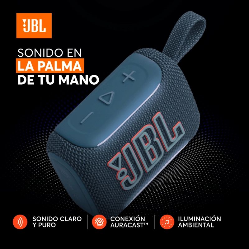 PARLANTE BLUETOOTH JBL GO 5 - VERDE CAMUFLADO - 2