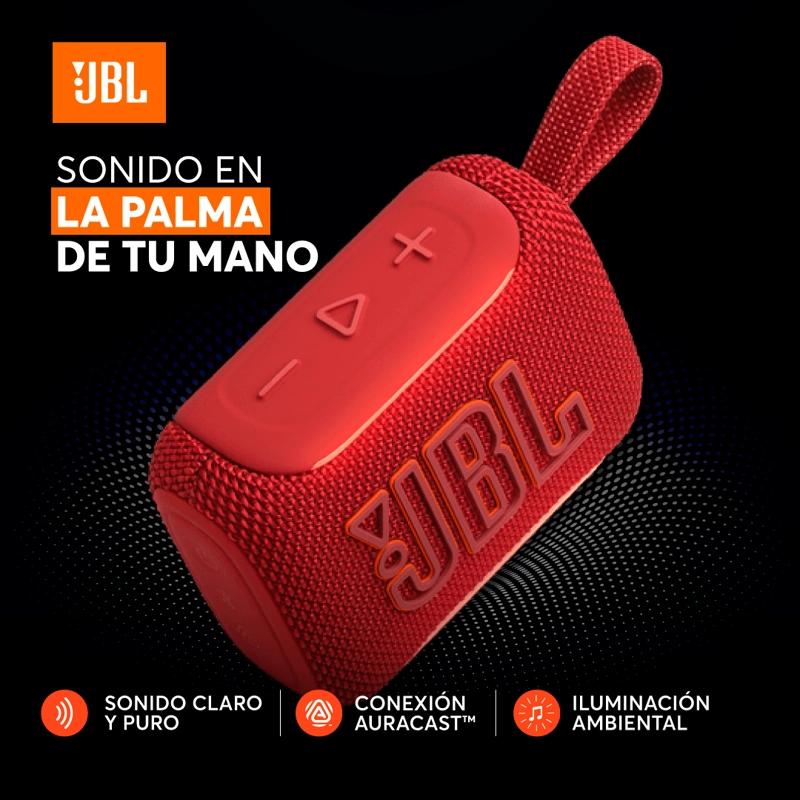 PARLANTE BLUETOOTH JBL GO 5 - VERDE CAMUFLADO - 3