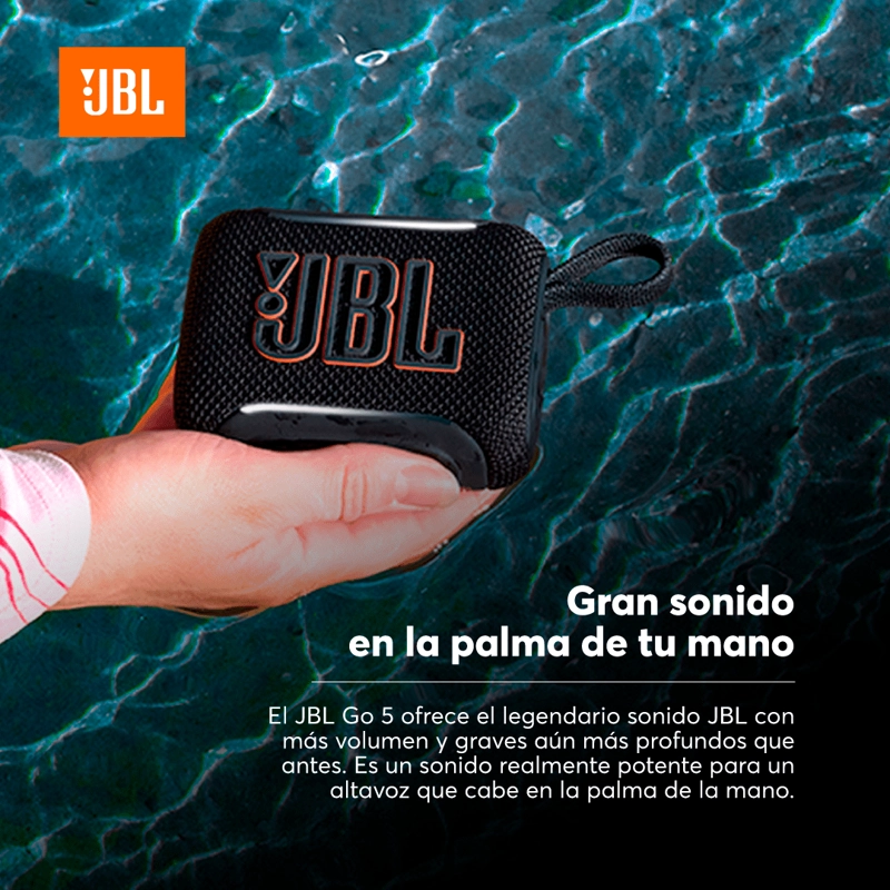PARLANTE BLUETOOTH JBL GO 5 - VERDE CAMUFLADO - 4