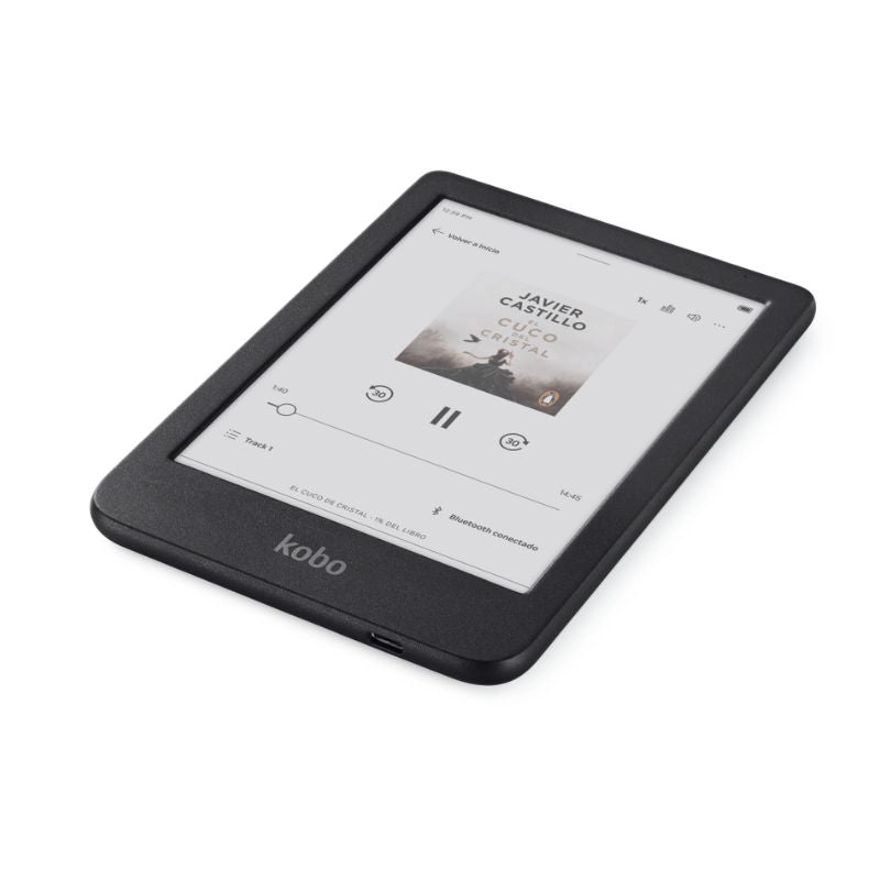 PACK EREADER KOBO CLARA COLOUR 6 16GB NEGRO CON FUNDA CLEAR CASE - 3