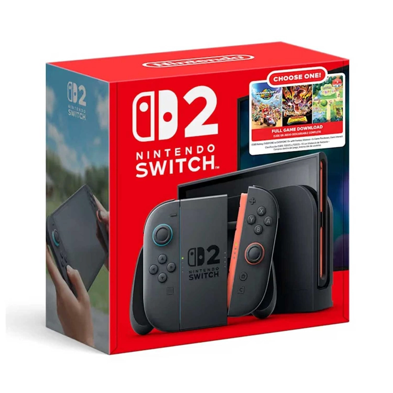 CONSOLA NINTENDO SWITCH 2 BUNDLE ELIGE TU JUEGO - 1