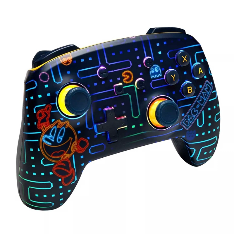 CONTROL INALAMBRICO POWERA LUMECTRA PAC-MAN NEON ARCADE PARA NINTENDO SWITCH - 3