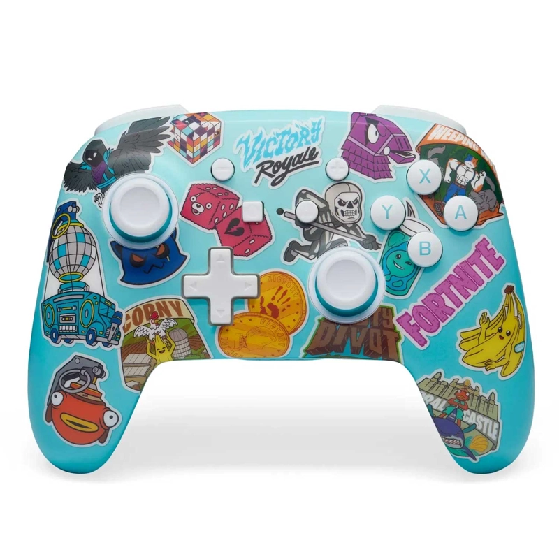 CONTROL INALAMBRICO POWERA PARA NINTENDO SWITCH FORTNITE STICKER - 1