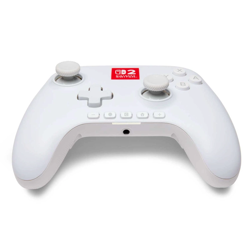 CONTROL CON CABLE POWERA ADVANTAGE LUMECTRA PARA NINTENDO SWITCH 2 BLANCO - 6