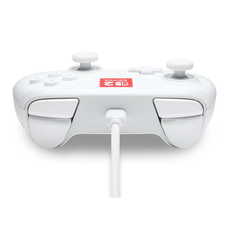 CONTROL CON CABLE POWERA ADVANTAGE LUMECTRA PARA NINTENDO SWITCH 2 BLANCO - 7