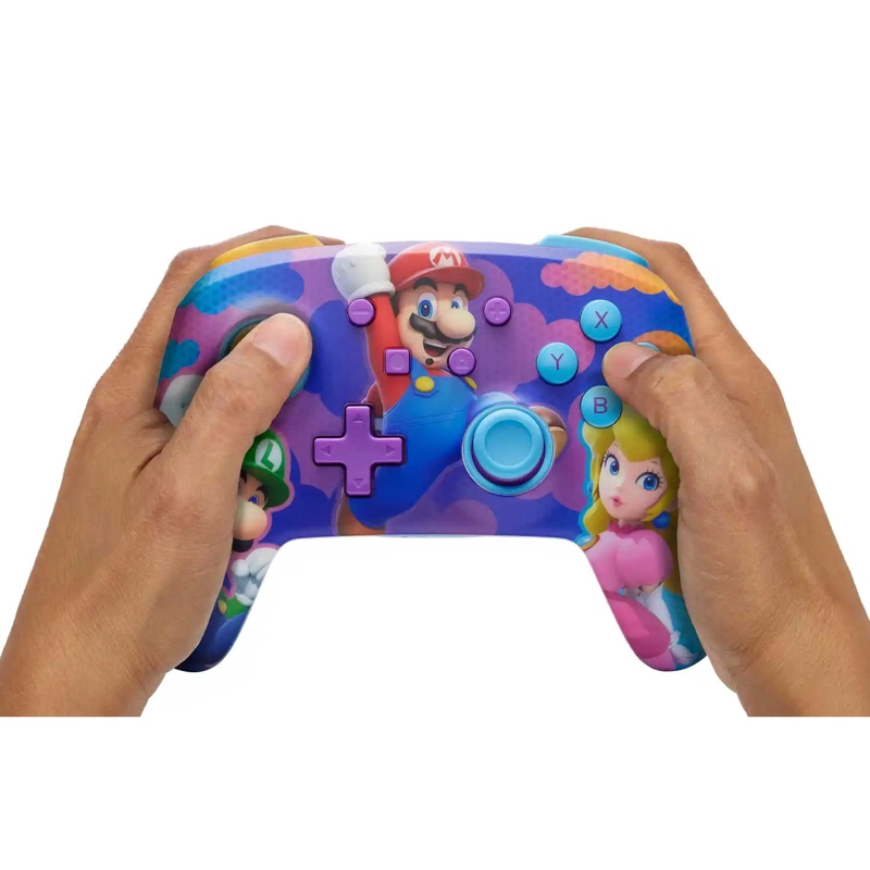 CONTROL INALAMBRICO POWERA ENHANCED SUPER MARIO BROS. SPLASH HEROES NINTENDO SWITCH - 7