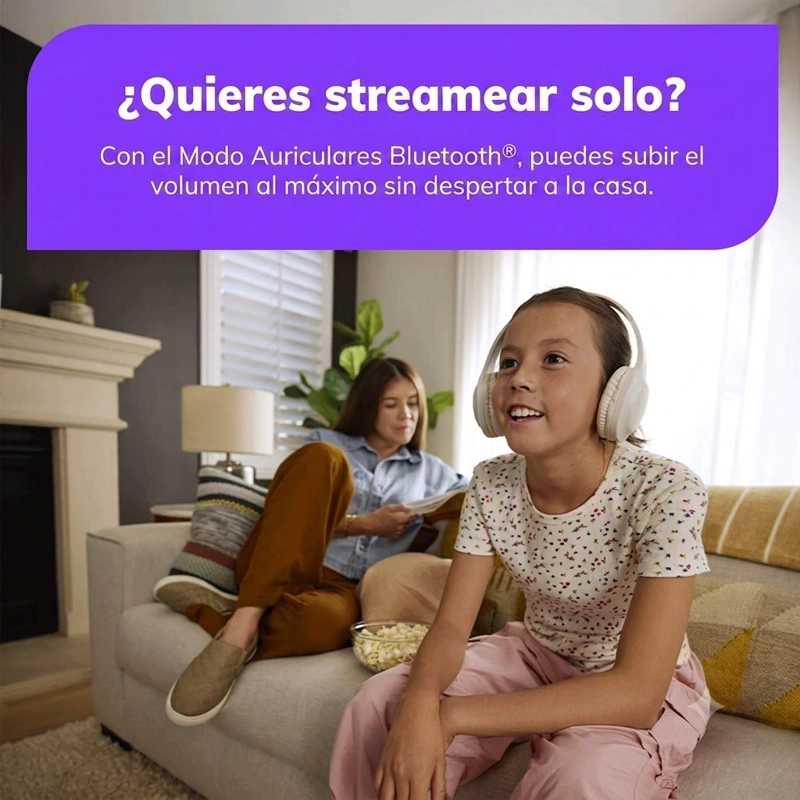 ROKU STREAMER PLUS 4K HDR CONTROL POR VOZ STREAMING WIFI NEGRO - 4