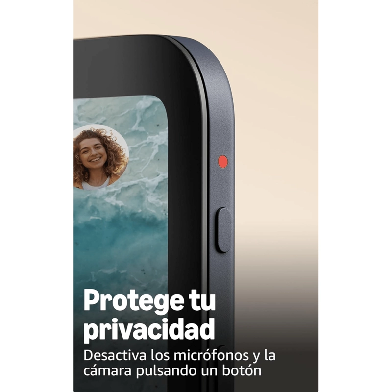 AMAZON ECHO SHOW 8 (2025) - PANTALLA INTELIGENTE 8,7' CON AUDIO ESPACIAL - BLANCO - 3