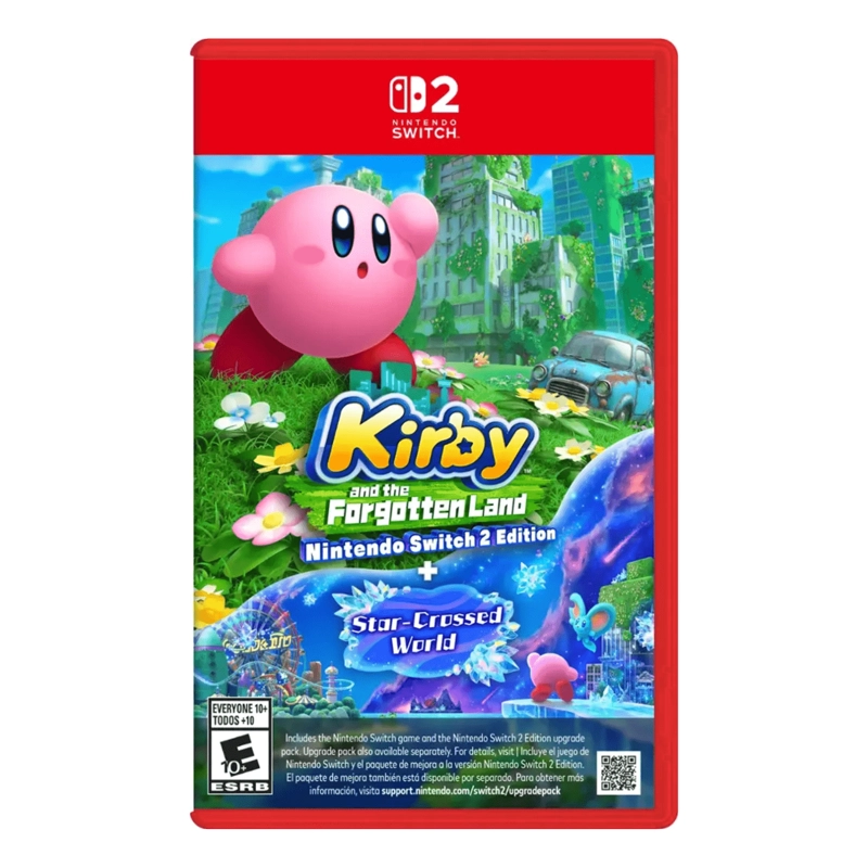 JUEGO KIRBY Y LA TIERRA OLVIDADA + STAR-CROSSED WORLD NINTENDO SWITCH 2 - 1