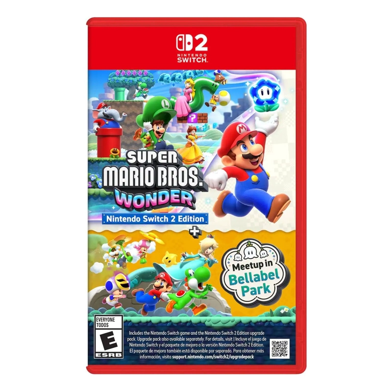 JUEGO SUPER MARIO BROS. WONDER + ENCUENTRO EN BELLABEL PARK - EDICION PARA NINTENDO SWITCH 2 - 1