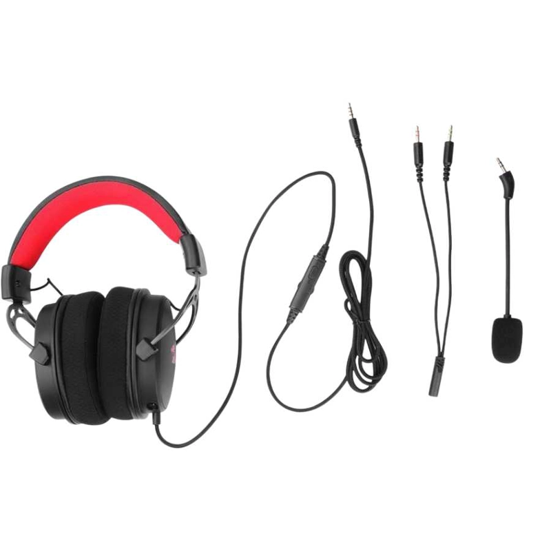 AUDIFONOS GAMER REDRAGON CRAGBLADE H541 CON MICROFONO NEGRO - 6