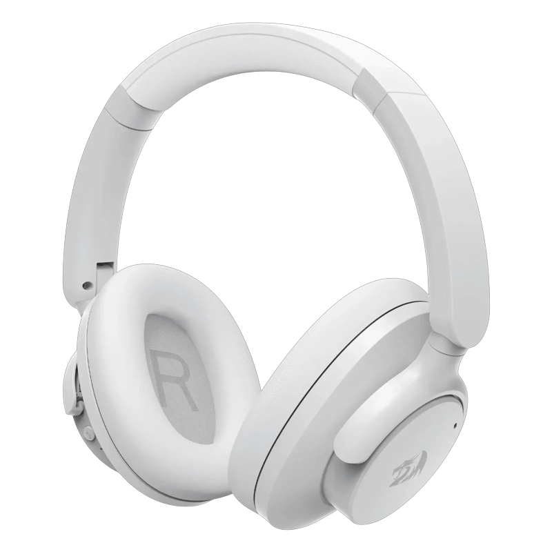 REDRAGON AUDIFONOS GAMER INALAMBRICOS REDRAGON VIBECORE H610 BLUETOOTH ANC - USB-C - 20 - 20K HZ GRIS