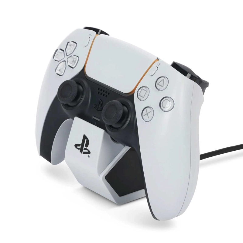 BASE DE CARGA POWERA PARA MANDO DUALSENSE PS5 BLANCO - 1