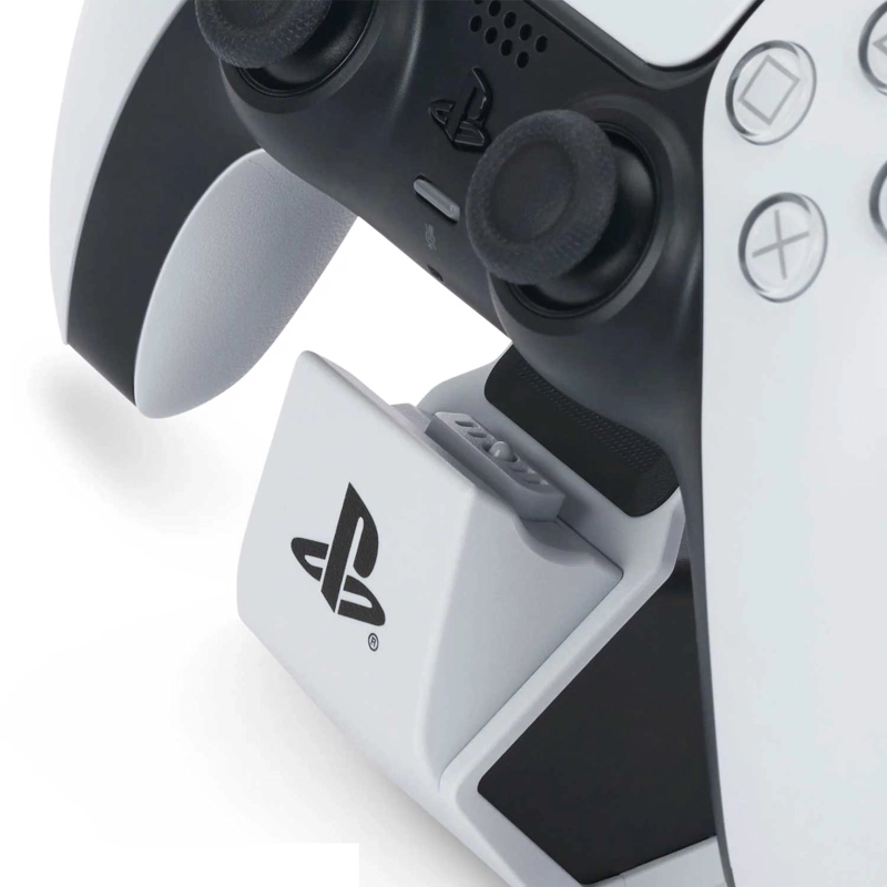 BASE DE CARGA POWERA PARA MANDO DUALSENSE PS5 BLANCO - 5