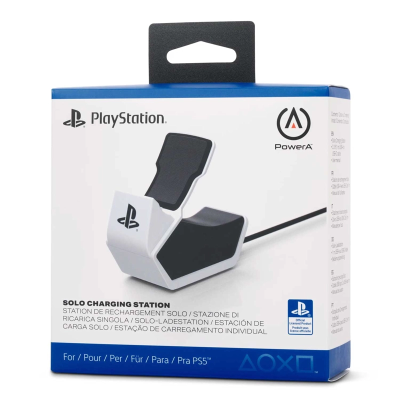 BASE DE CARGA POWERA PARA MANDO DUALSENSE PS5 BLANCO - 7