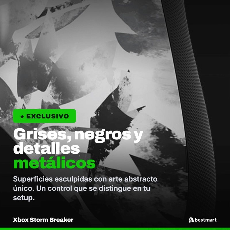 CONTROL INALAMBRICO XBOX STORM BREAKER EDICION ESPECIAL PARA XBOX SERIES X|S, XBOX ONE Y PC - 7