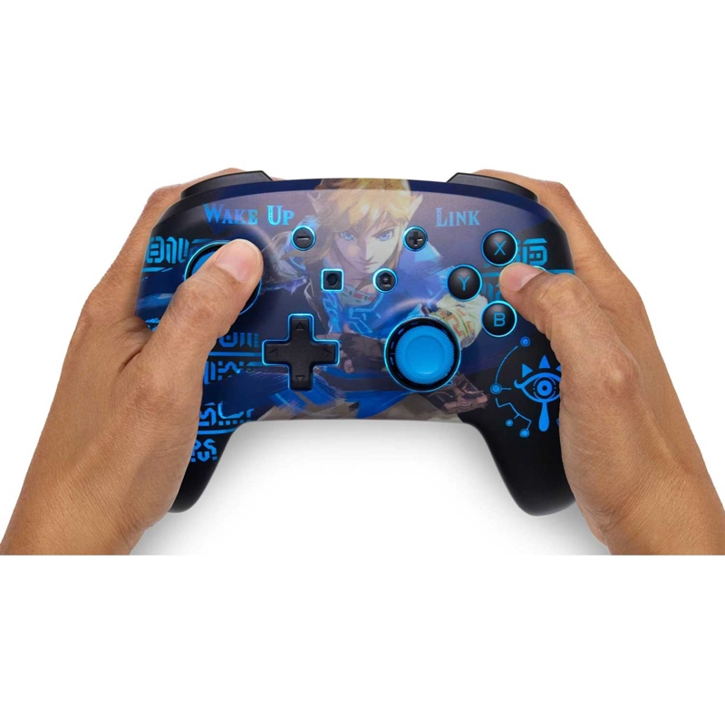 CONTROL INALAMBRICO POWERA LUMECTRA WAKE UP LINK PARA NINTENDO SWITCH - 8