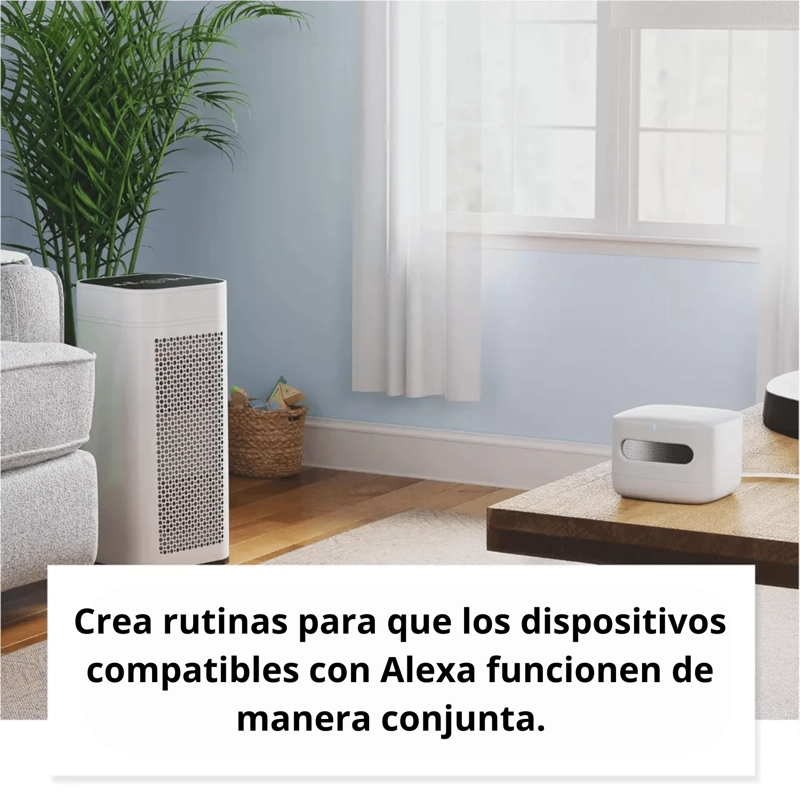 SENSOR DE CALIDAD DE AIRE AMAZON COMPATIBLE CON ALEXA - 5