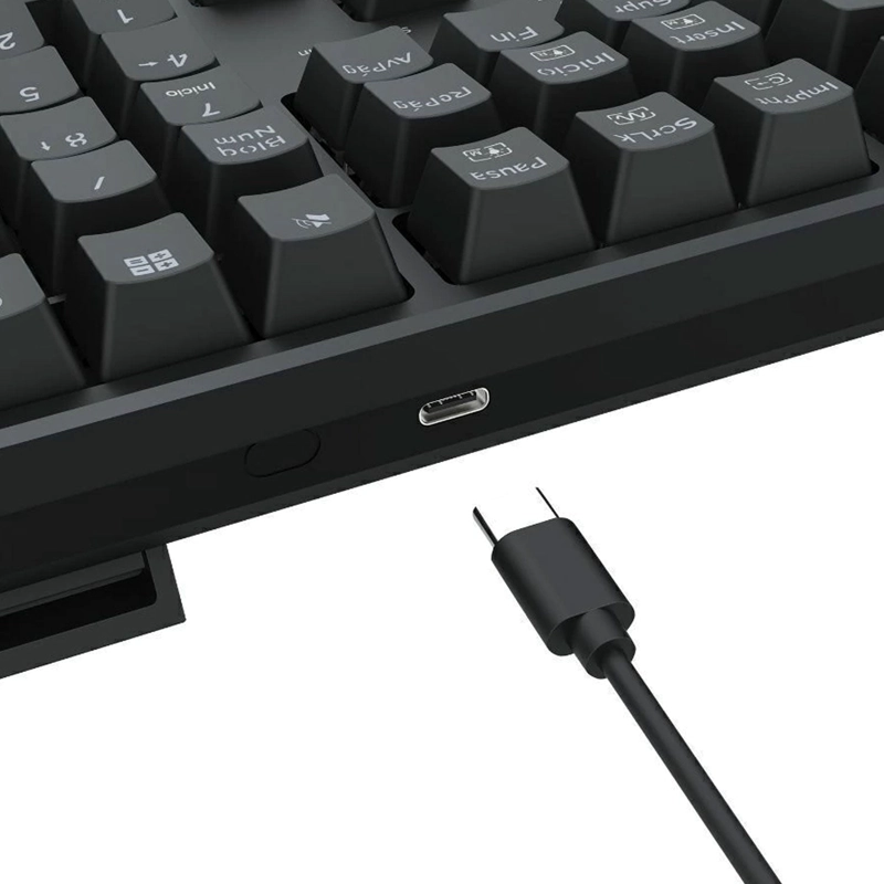 KIT GAMER REDRAGON TECLADO TRUNDLE K668 MECANICO + MOUSE KING M724 - 4