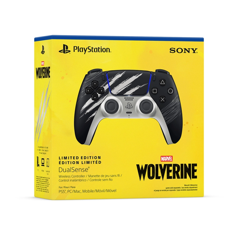 CONTROL PS5 DUALSENSE MARVELS WOLVERINE ADAMANTIUM EDICION LIMITADA - 6