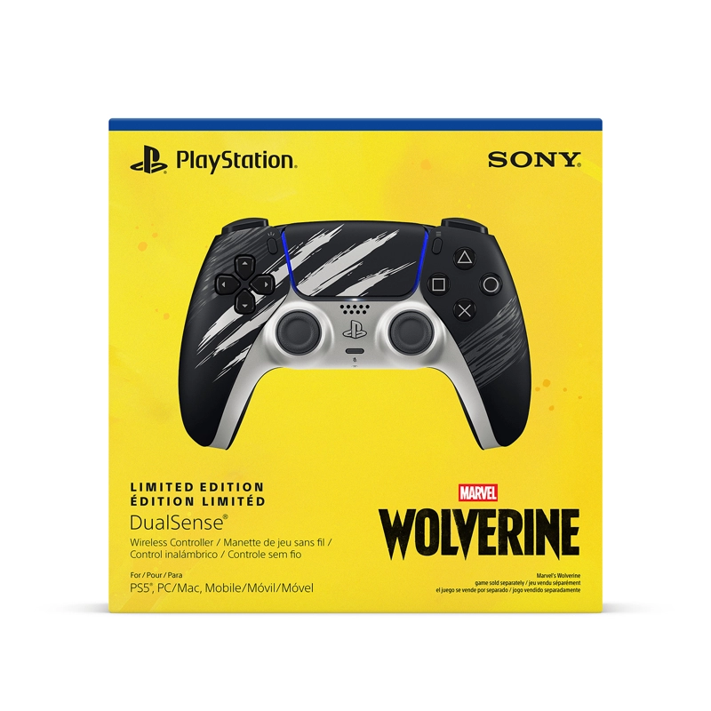 CONTROL PS5 DUALSENSE MARVELS WOLVERINE ADAMANTIUM EDICION LIMITADA - 7