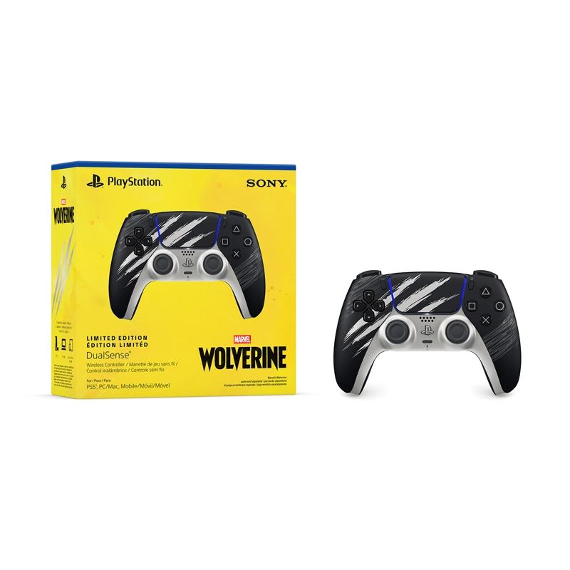 CONTROL PS5 DUALSENSE MARVELS WOLVERINE ADAMANTIUM EDICION LIMITADA - 8