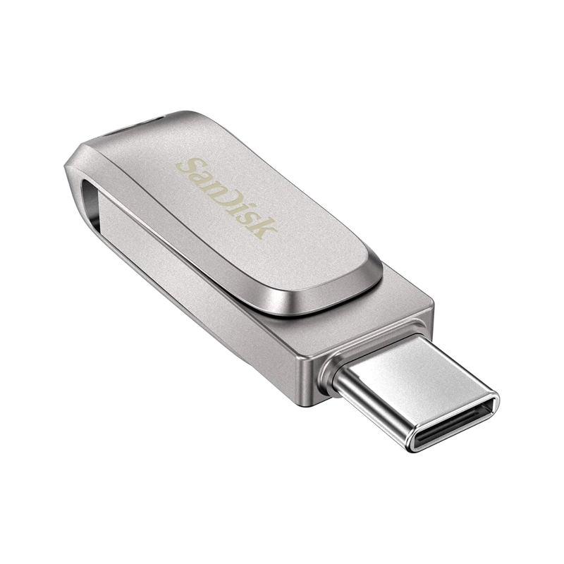 PENDRIVE SANDISK ULTRA DUAL DRIVE LUXE USB Y USB-C 64GB - 3