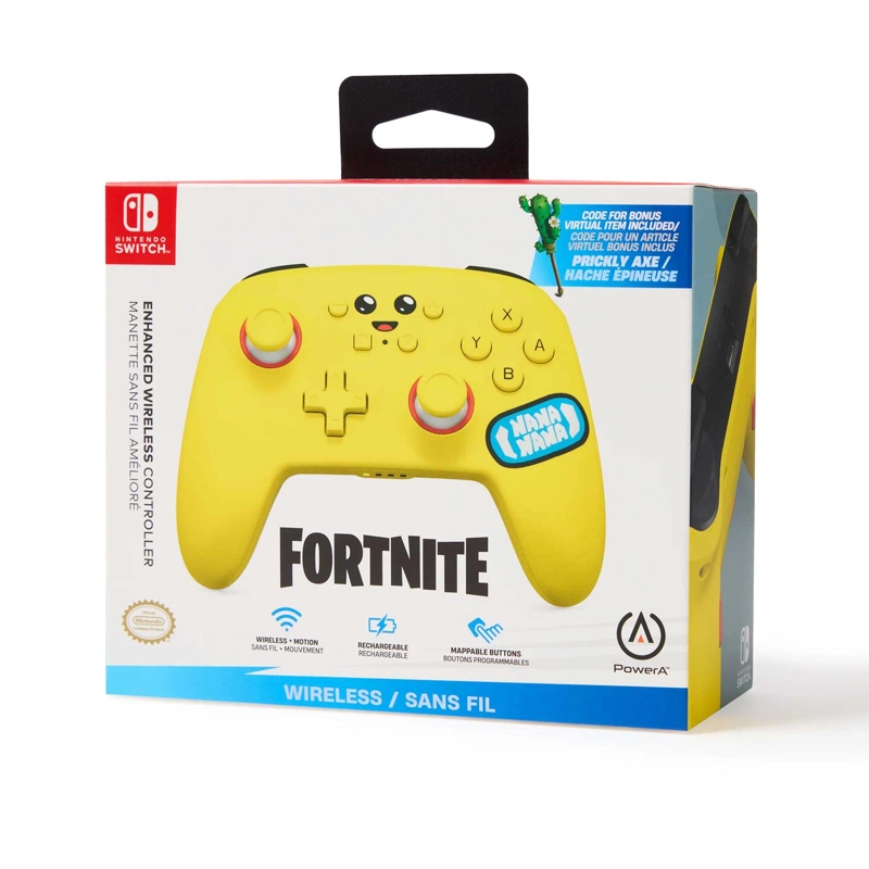 CONTROL INALAMBRICO POWERA ENHANCED FORTNITE PEELY PARA NINTENDO SWITCH - 10