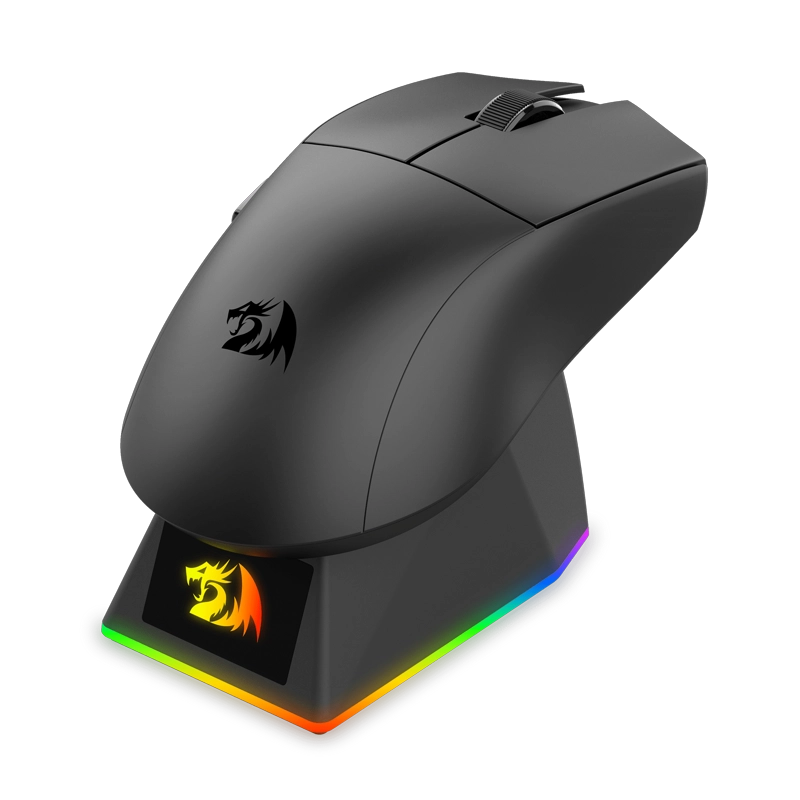 MOUSE GAMER INALAMBRICO REDRAGON KING ULTRA M999 RGB - 11