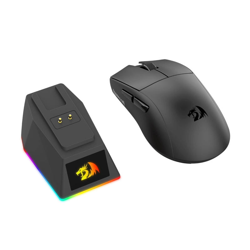 MOUSE GAMER INALAMBRICO REDRAGON KING ULTRA M999 RGB - 12