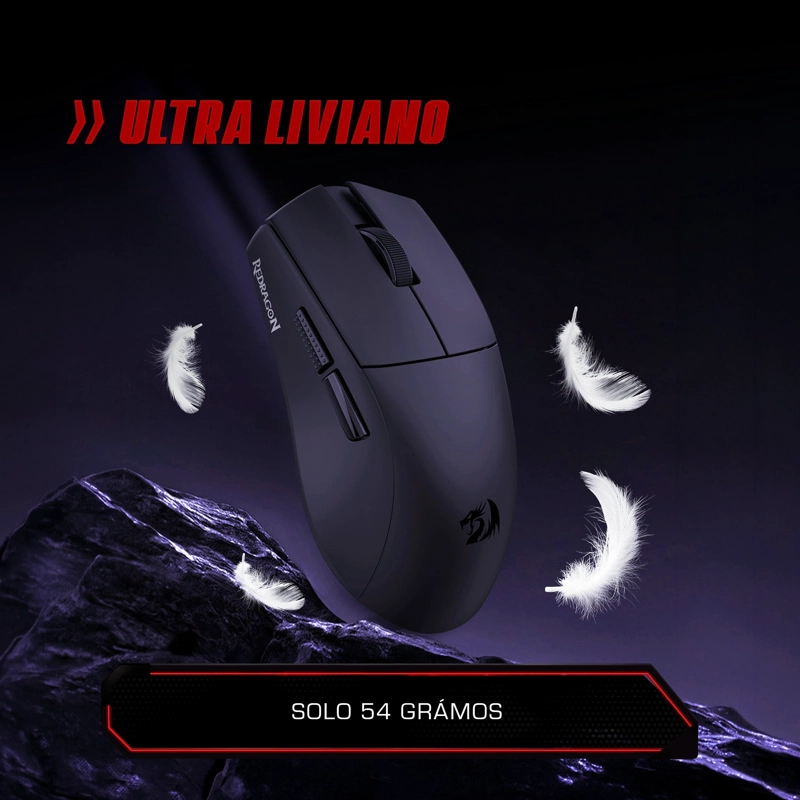 MOUSE GAMER INALAMBRICO REDRAGON KING ULTRA M999 RGB - 2
