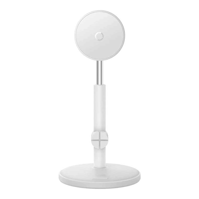 SOPORTE MAGNETICO PARA TELEFONO DE ESCRITORIO BASEUS MAGPRO - BLANCO - 1