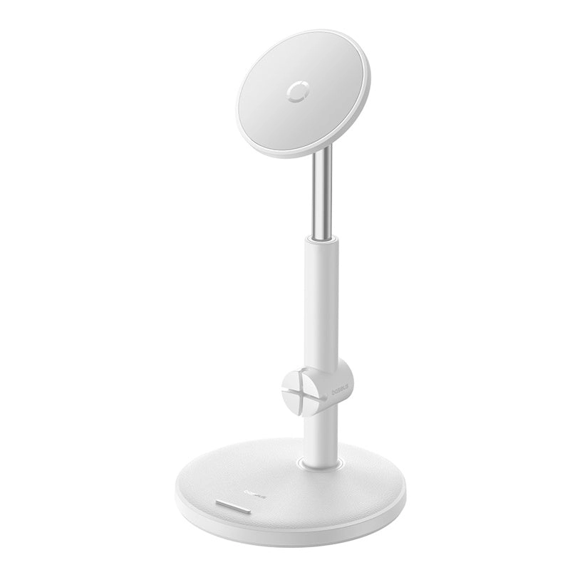 SOPORTE MAGNETICO PARA TELEFONO DE ESCRITORIO BASEUS MAGPRO - BLANCO - 2