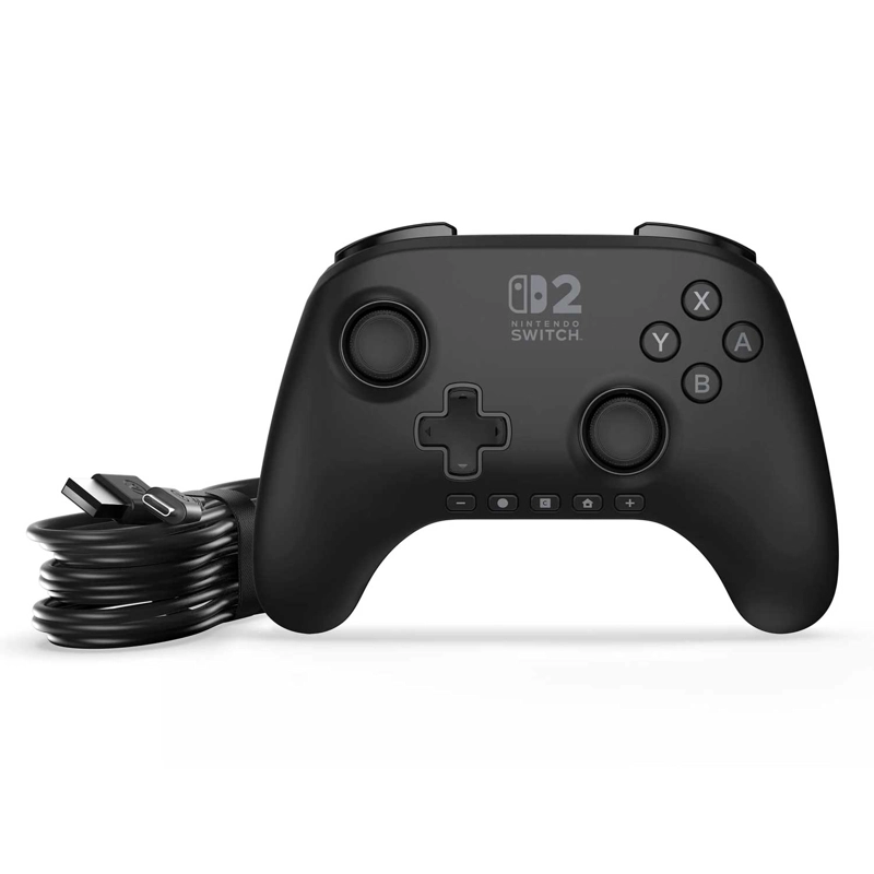 CONTROL CON CABLE POWERA ADVANTAGE PARA NINTENDO SWITCH 2 NEGRO - 6
