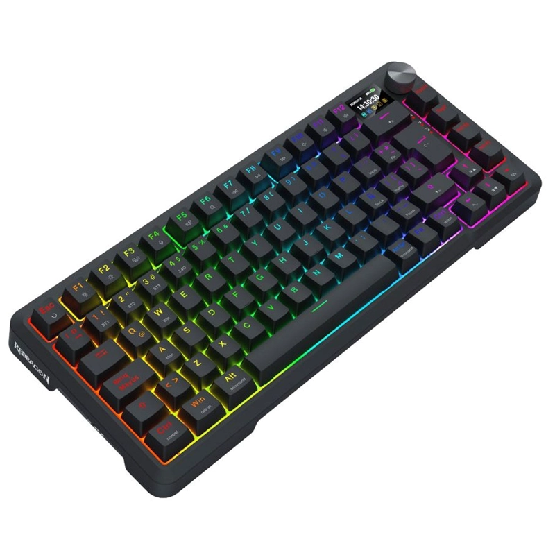 TECLADO MECANICO REDRAGON UCAL LCD PRO K724RGB-PRO SP ESPANOL RGB - 8