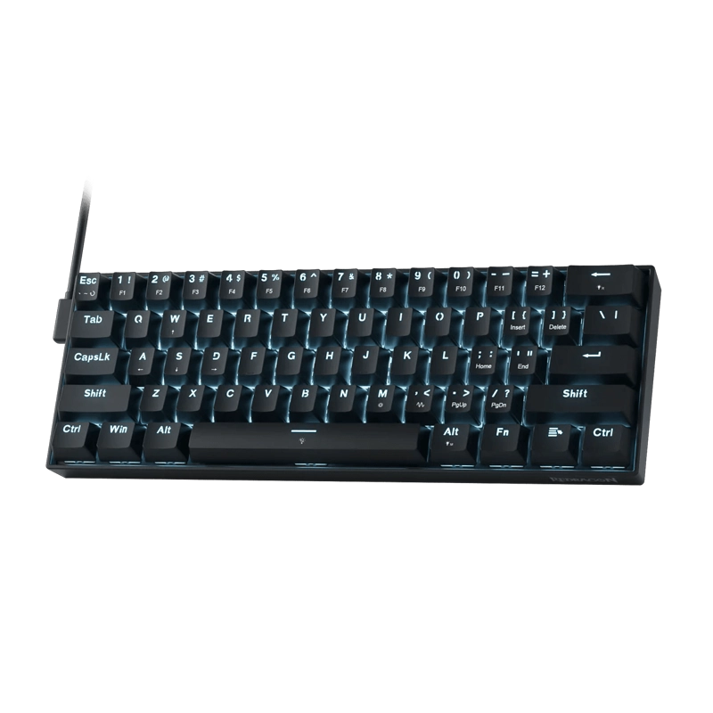 TECLADO REDRAGON FIZZ K617RGB-MP SP MAGNETICO NEGRO - 2