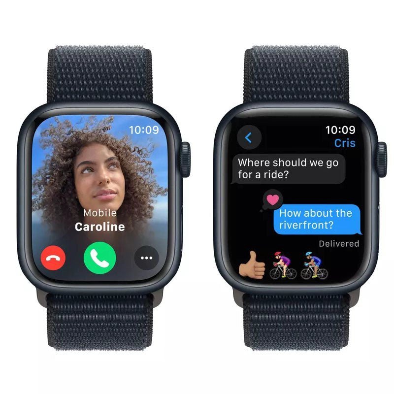 APPLE WATCH SERIE 9 (GPS) CAJA MIDNIGHT ALUMINIO 41 MM CON CORREA SPORT LOOP MIDNIGHT - AJUSTABLE - 6