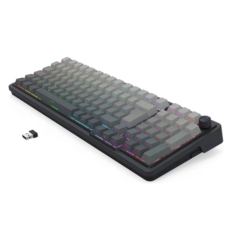 TECLADO GAMER REDRAGON EISA MAX K686SP-RGB-MAX GRIS - 3
