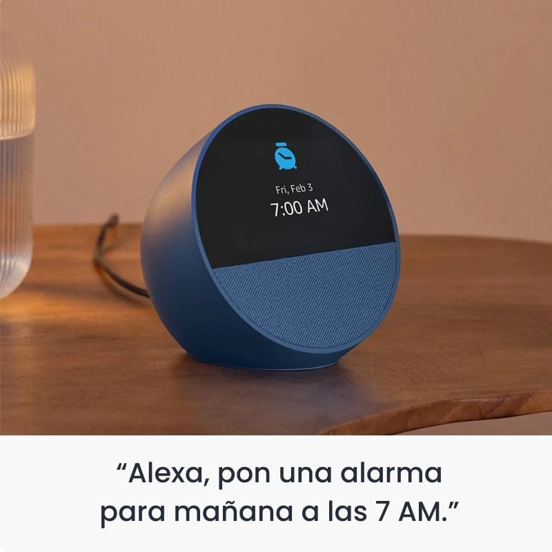 ALEXA ECHO SPOT AMAZON B0BFC7WQ6R (2024) NEGRO - 5