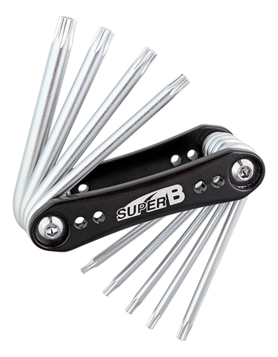 HERRAMIENTA BICICLETA PLEGABLE SUPER B TORX 9 EN 1 - 1