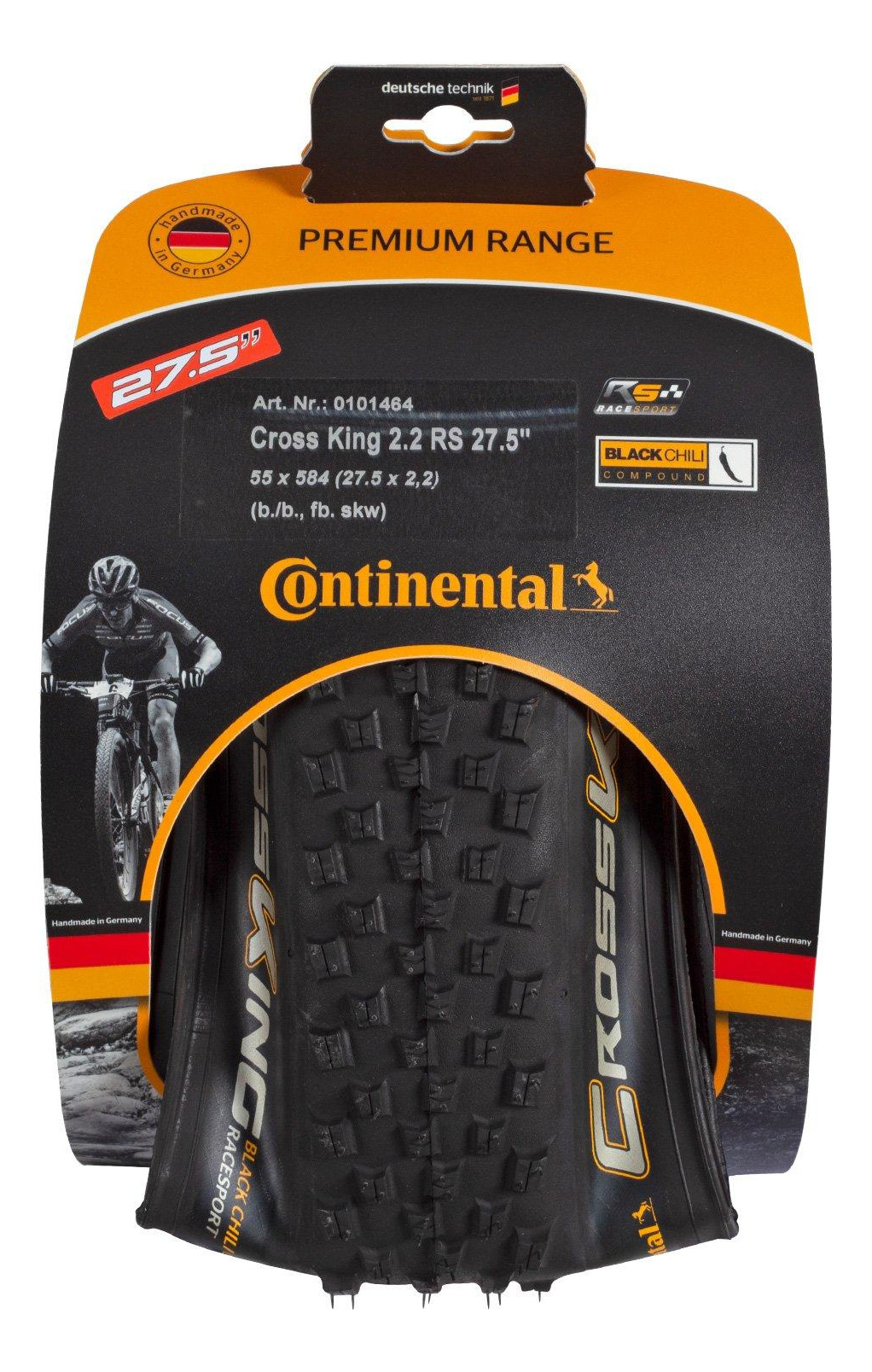NEUMATICO CONTINENTAL 27.5 X 2.20 CROSS KING RACESPORT - 2