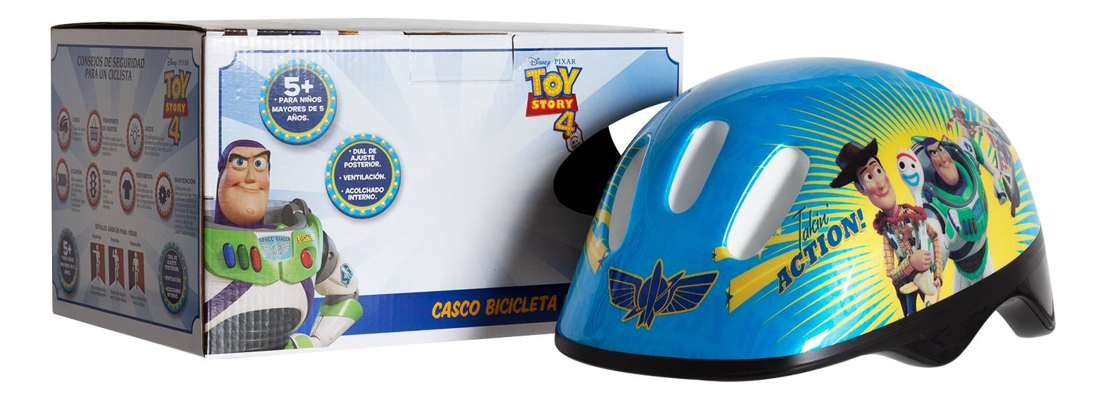 CASCO DE CICLISMO DISNEY TOY STORY NIÑOS - 1