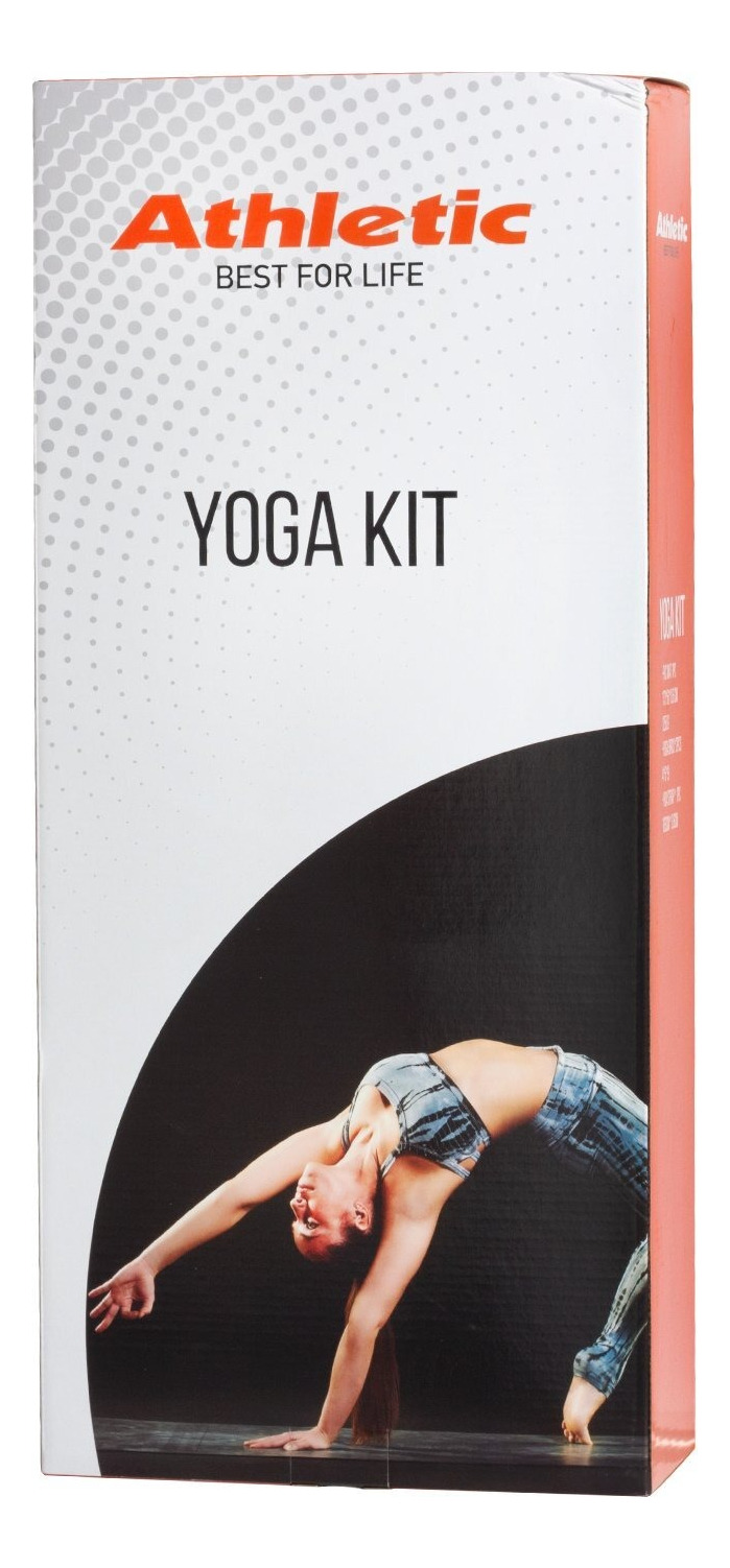 KIT DE YOGA ATHLETIC - COLCHONETA, BLOQUE Y CINTA - 2