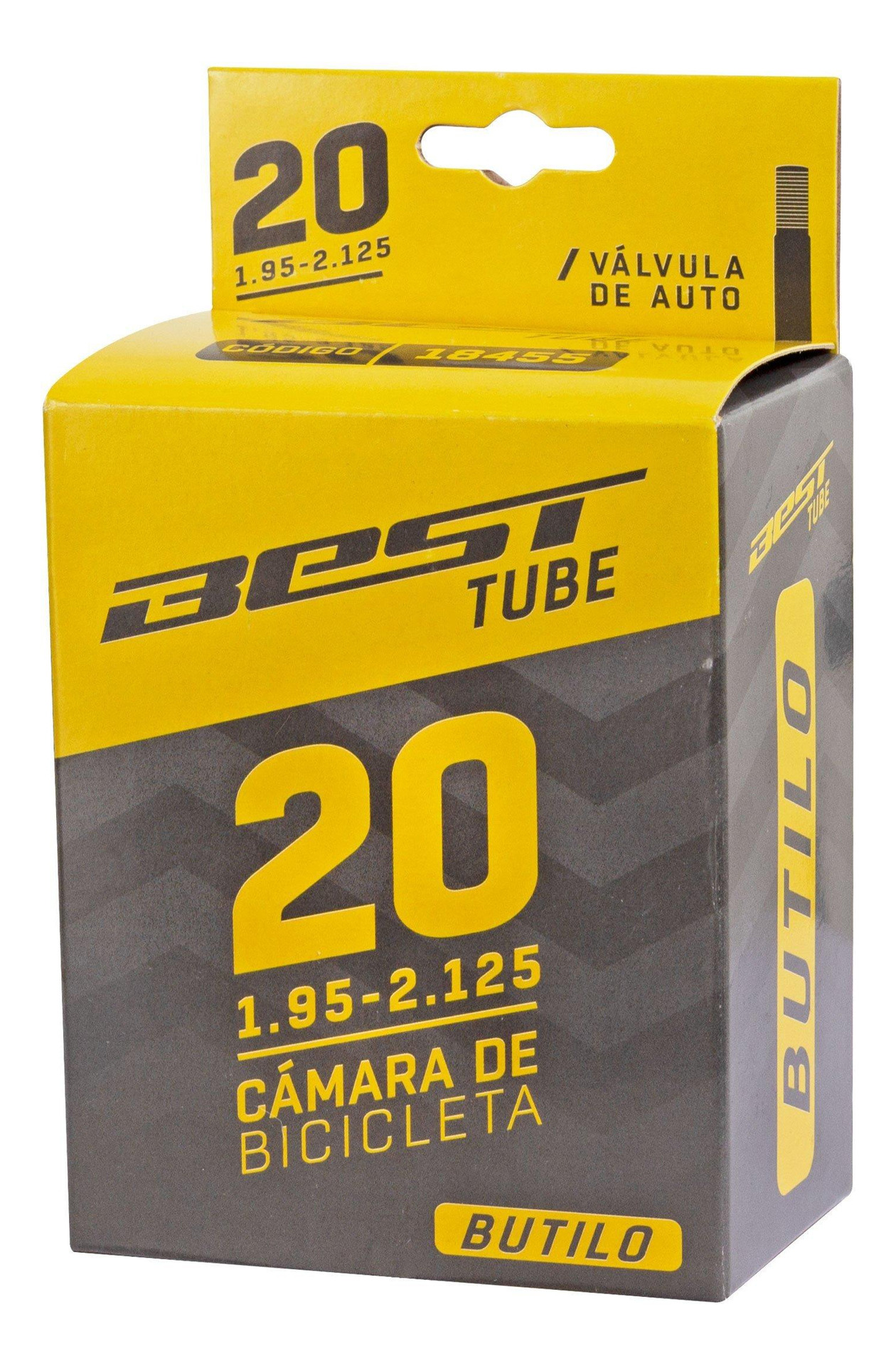 CAMARA BEST BUTILO 20 X 1.95/2.125 VALVULA/AUTO 48MM - 1