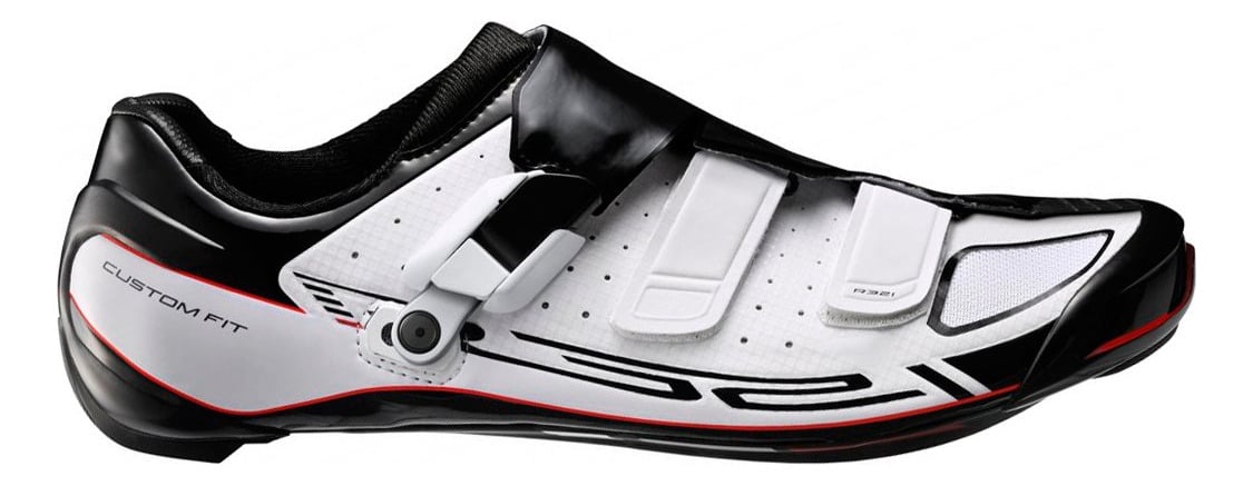 ZAPATILLAS HOMBRE SHIMANO BLANCO CICLISMO CARRETERA SH-R321W - 1